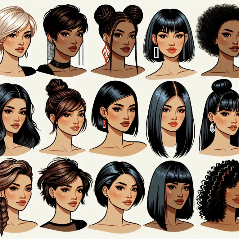 Женские прически 2000-х: Возвращение в эпоху стиля и экспериментов