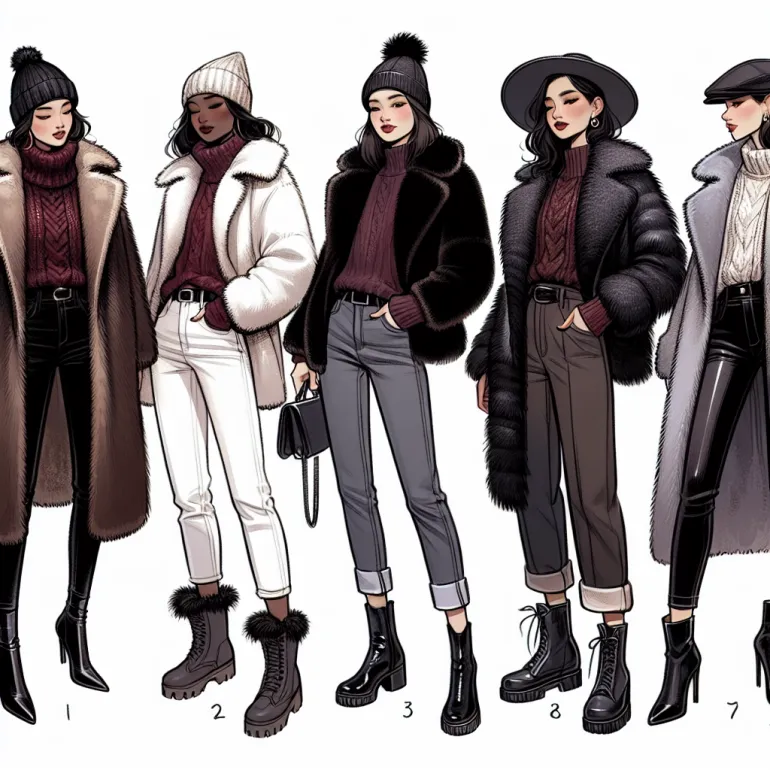 С чем носить дубленку зимой: стильные советы и рекомендации