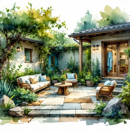 Как организовать уютный сад