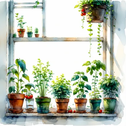 Выращиваем овощи на подоконнике